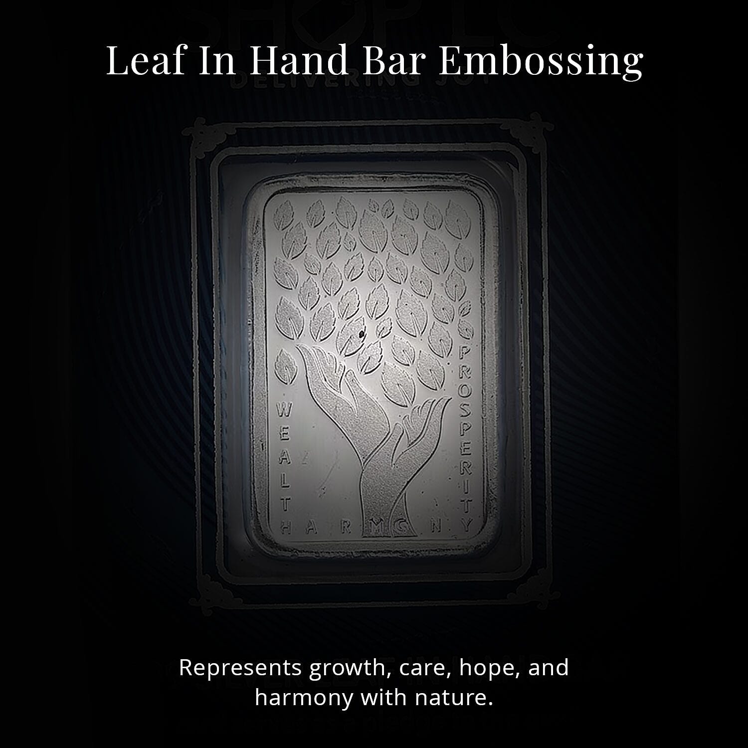  999 Fine Silver Guardian of Earth – Hand of Nature Bar 10 Grams