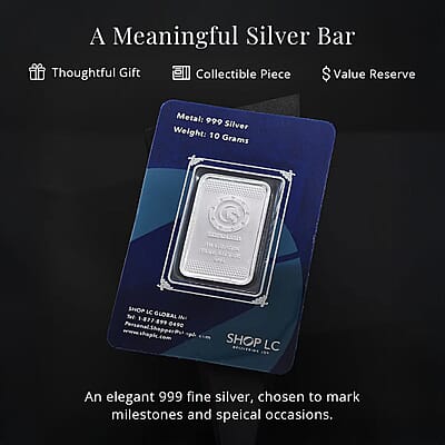  999 Fine Silver Guardian of Earth – Hand of Nature Bar 10 Grams
