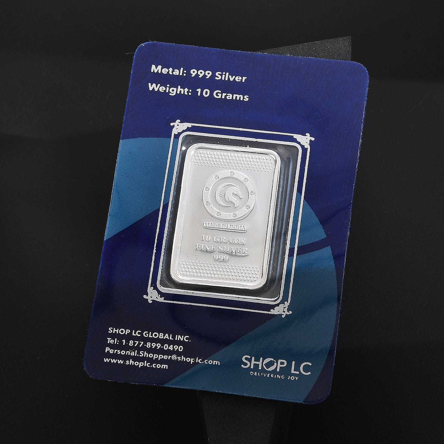  999 Fine Silver Tree of Life Bar 10 Grams