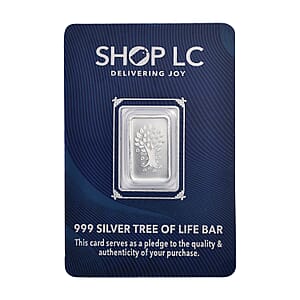999 Fine Silver Tree of Life Bar 2 Grams