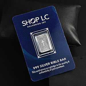 999 Fine Silver Holy Bible Bar 2 Grams