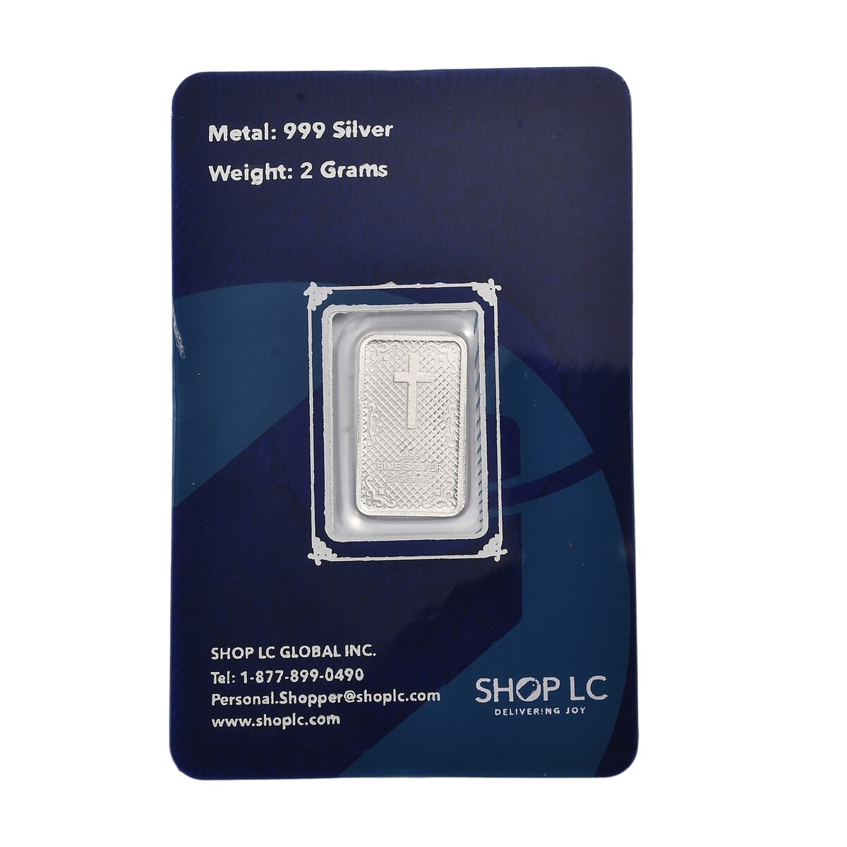 999 Fine Silver Holy Bible Bar 2 Grams image number 3