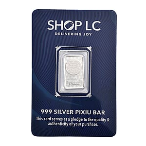 999 Fine Silver Pixiu Fortune Bar 2 Grams