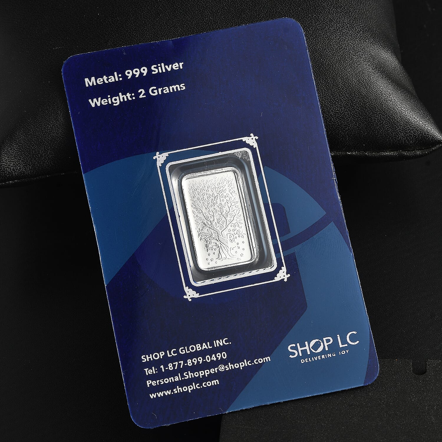 999 Fine Silver Bar | Rectangular Silver Bullion | Collector