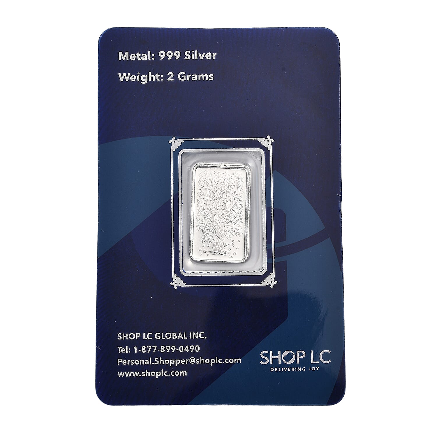 999 Fine Silver Bar | Rectangular Silver Bullion | Collector