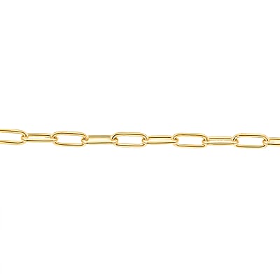 4.5mm Paper Clip Chain Bracelet in 14K Yellow Gold (7.00 In) 4.10 Grams