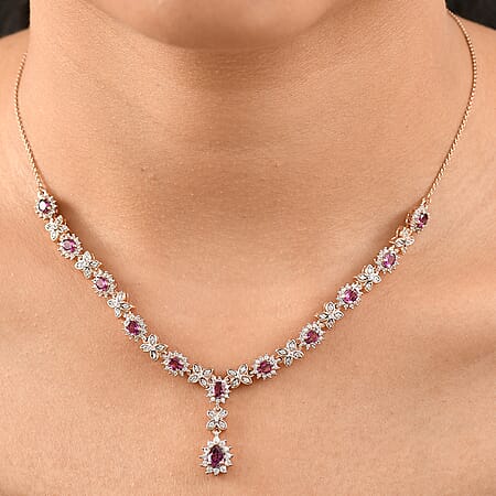 18 / Radiant Ember Garnet / 925 Silver - Product card gallery slide 3 (10178016280889)