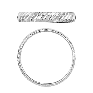 Band Ring in 950 Platinum (Size 10.0) 3 Grams (Del. in 10-12 Days)