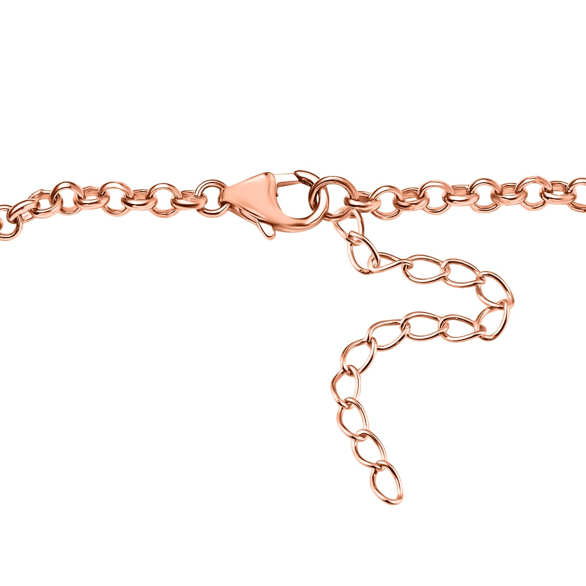 Bar Bracelet in 18K Vermeil Rose Gold Over Sterling Silver (7.25 In) 3 Grams image number 2
