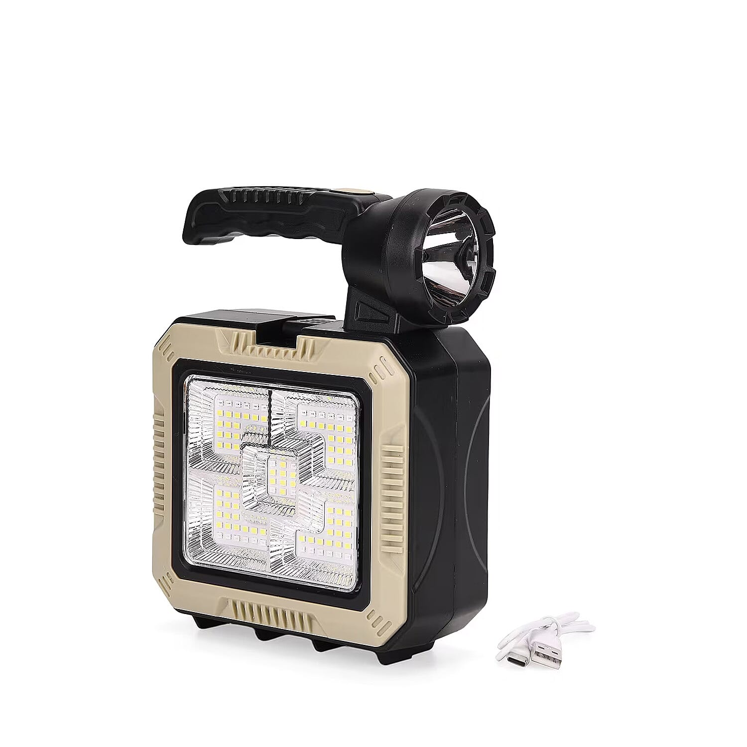 Solar Flash Light Tool Box Set - White