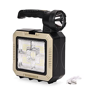 Solar Flash Light Tool Box Set - White