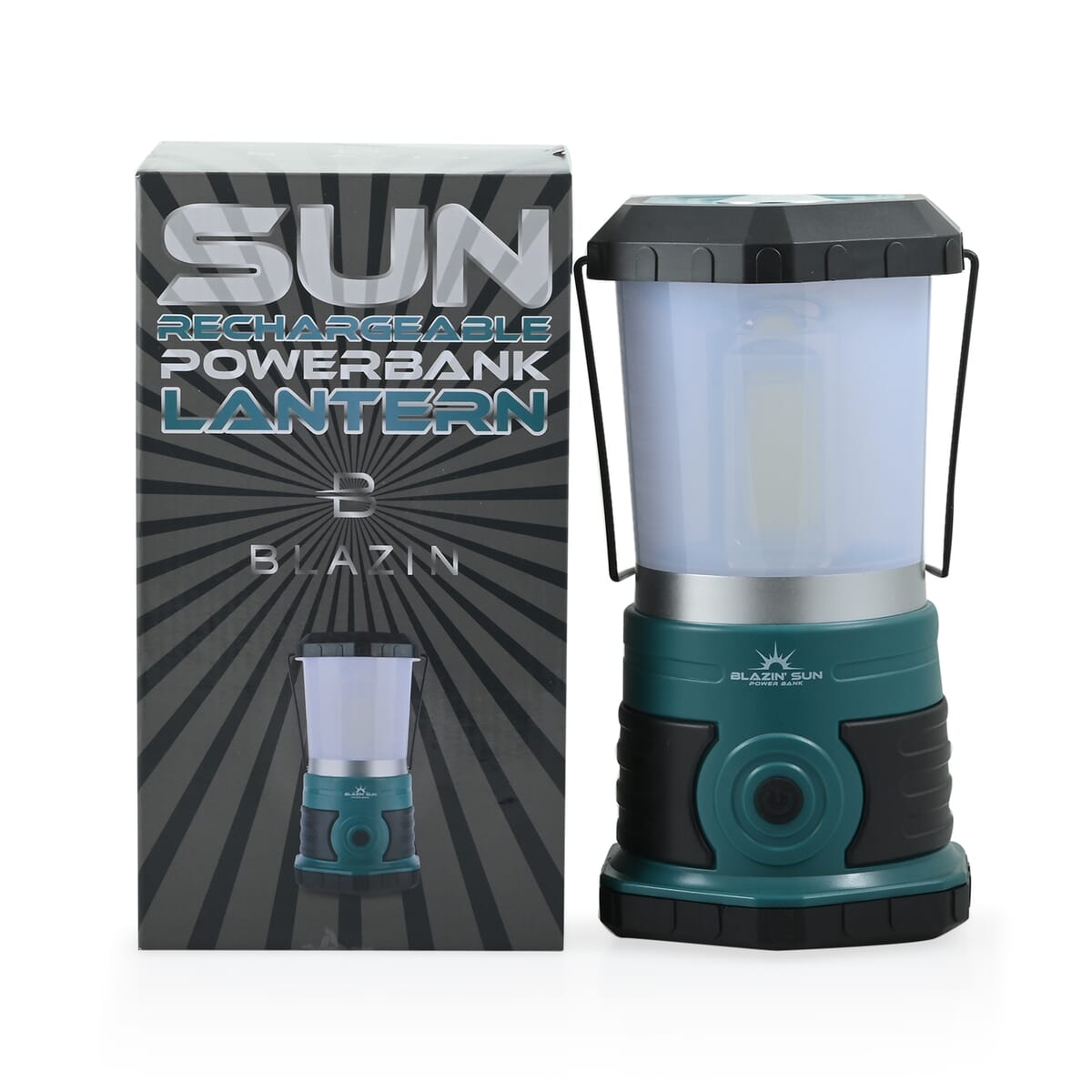 CLOSEOUT Blazin' Sun 1500 Lumen USB with Powerbank LED Lantern image number 0