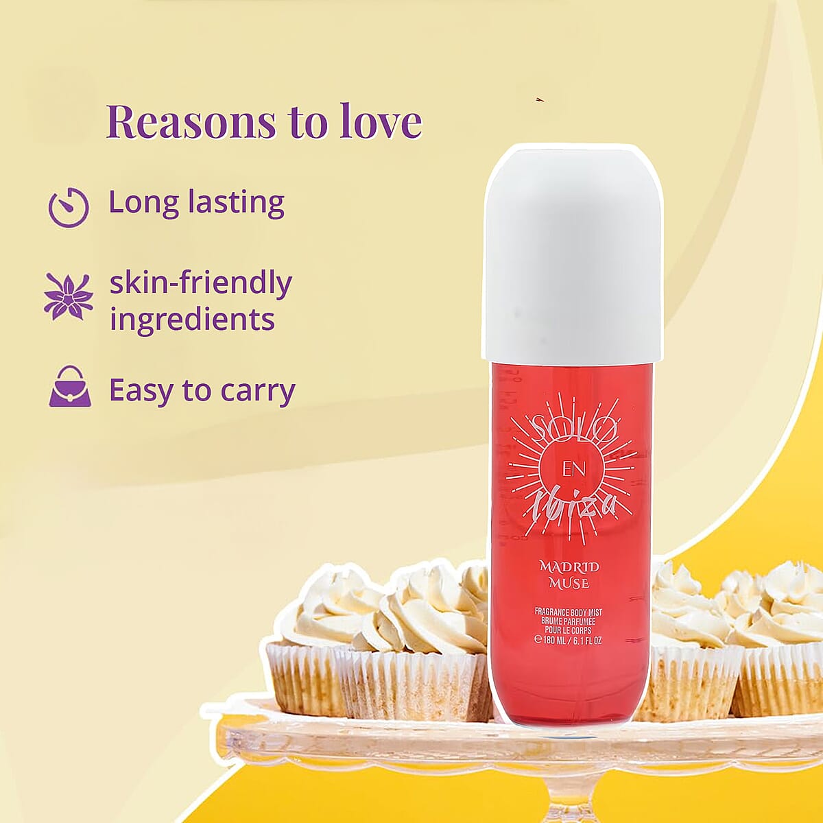 CLOSEOUT SOLO EN IBIZA Madrid Muse Body Mist (6.1oz) image number 4