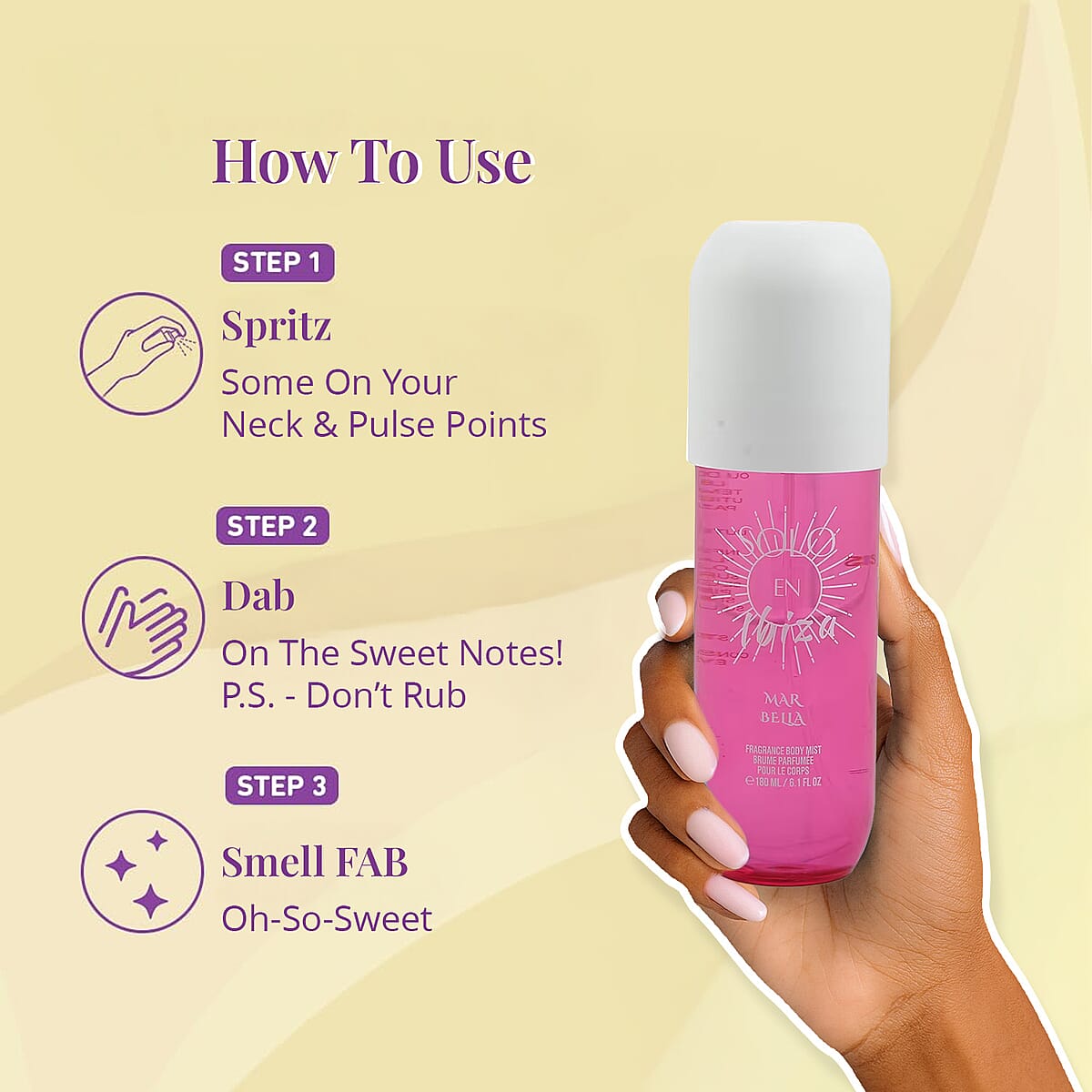 CLOSEOUT SOLO EN IBIZA Marbella Body Mist (6.1oz) image number 5