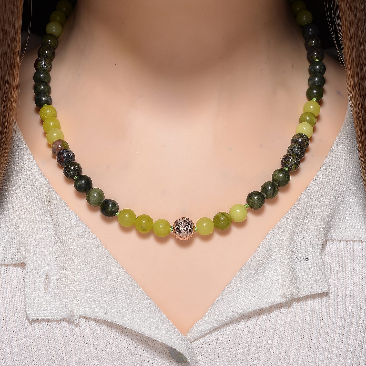 Multi Gemstone 210.00 ctw Beaded Necklace