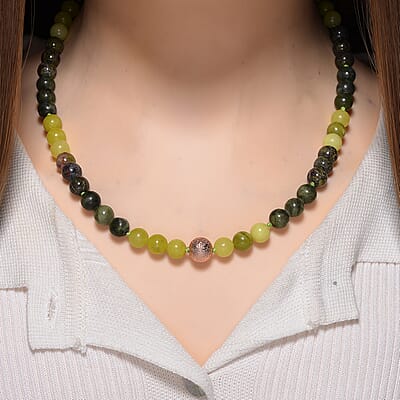 Multi Gemstone 210.00 ctw Beaded Necklace