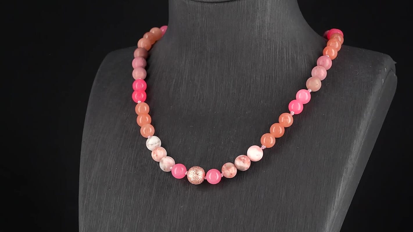 Multi Gemstone 210.00 ctw Beaded Necklace 18-20 Inches