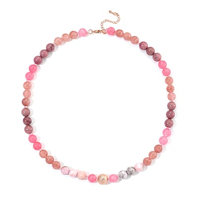 Multi Gemstone 210.00 ctw Beaded Necklace 18-20 Inches