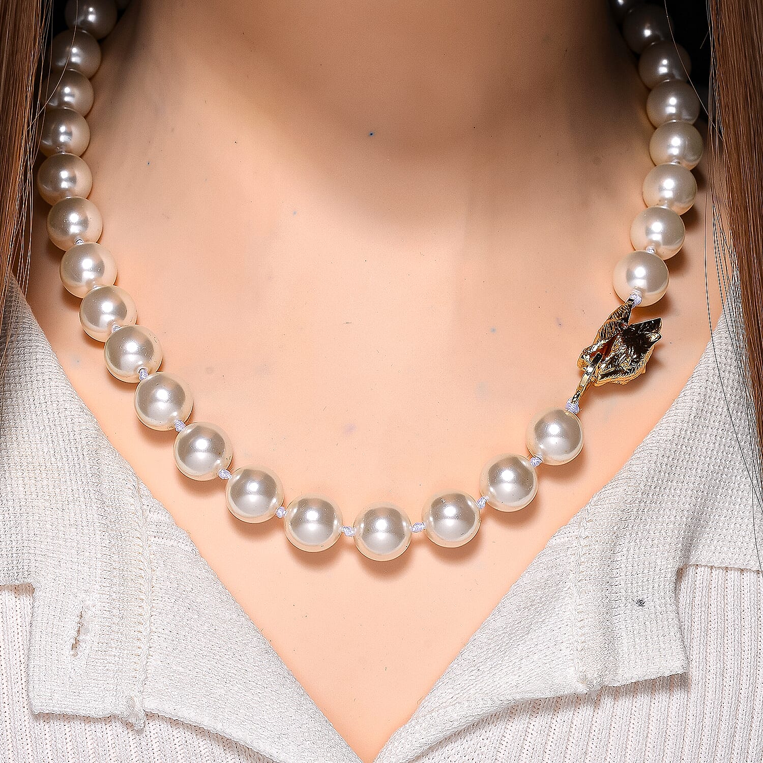 White Shell Pearl - Product card gallery slide 2 (10146118467867)