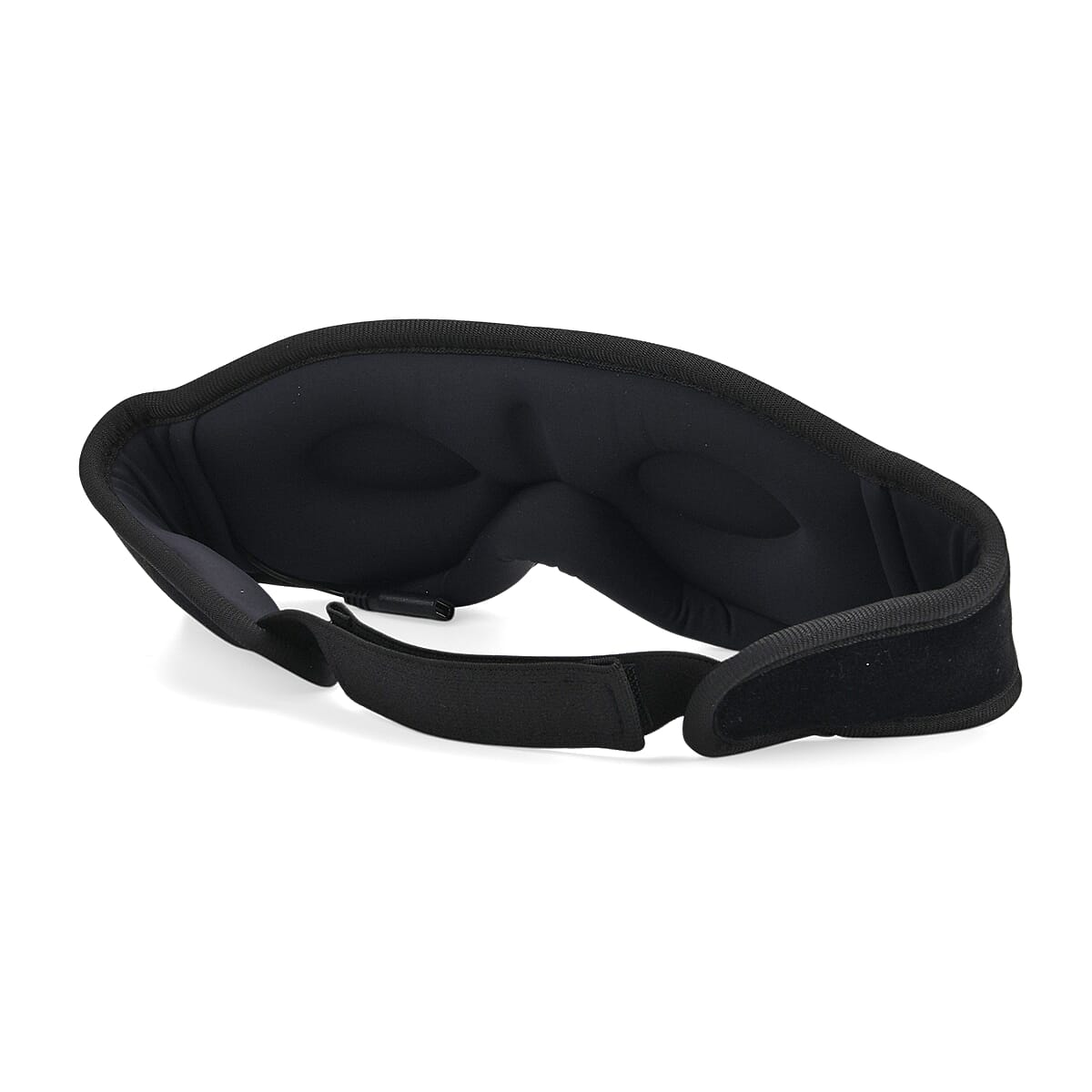 Wireless 3D Bluetooth Music Hood Eye Mask - Black image number 5
