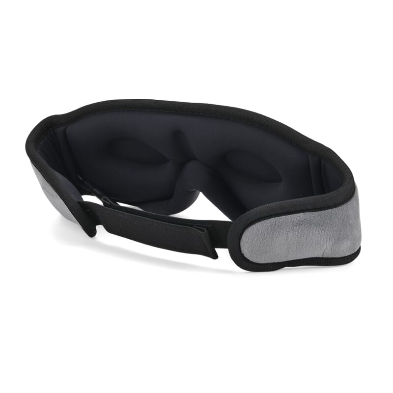 Wireless 3D Bluetooth Music Hood Eye Mask - Gray