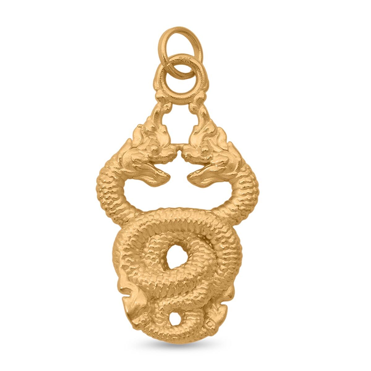 Pendant Without Chain in 24K Yellow Gold 1.25 Grams