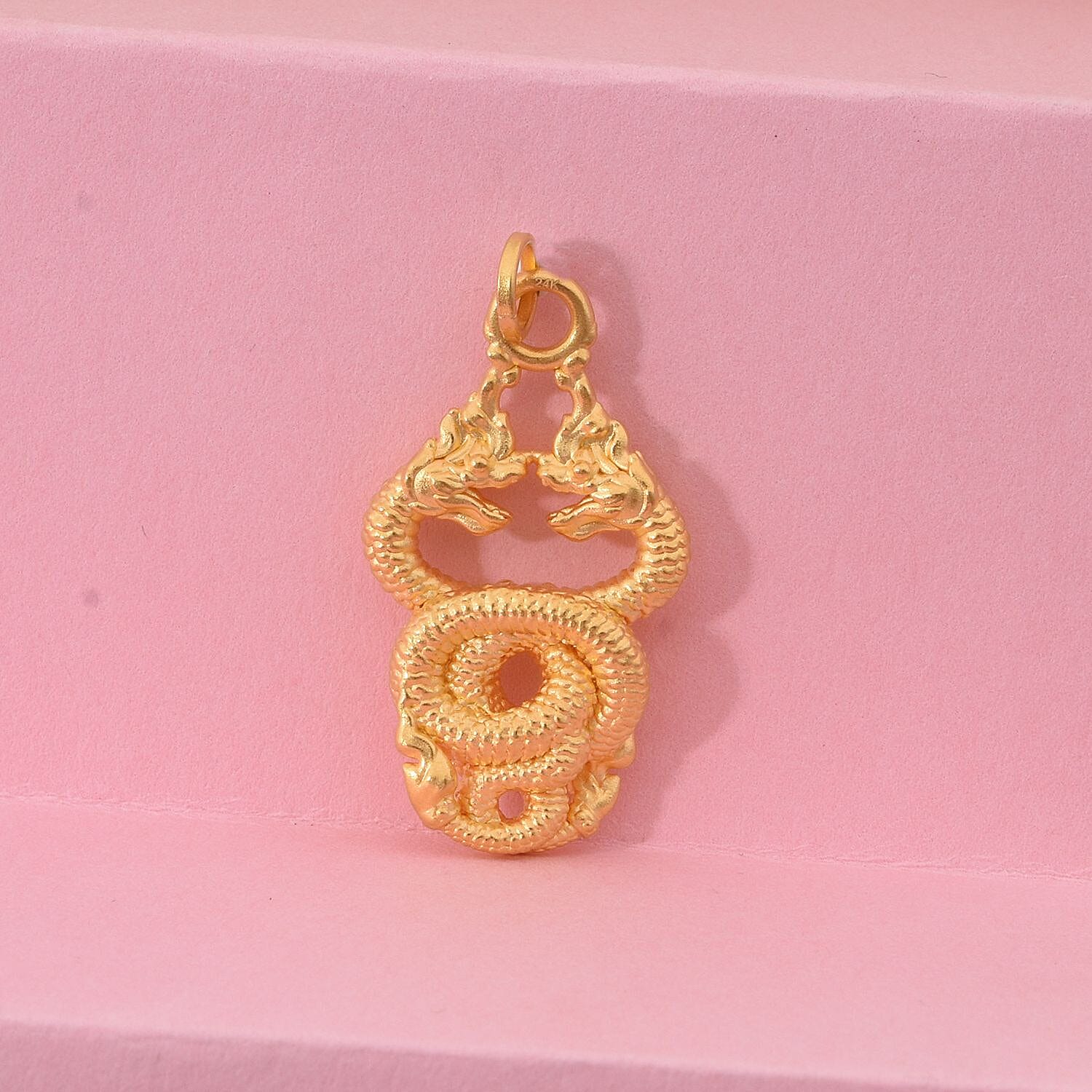 Pendant Without Chain in 24K Yellow Gold 1.25 Grams