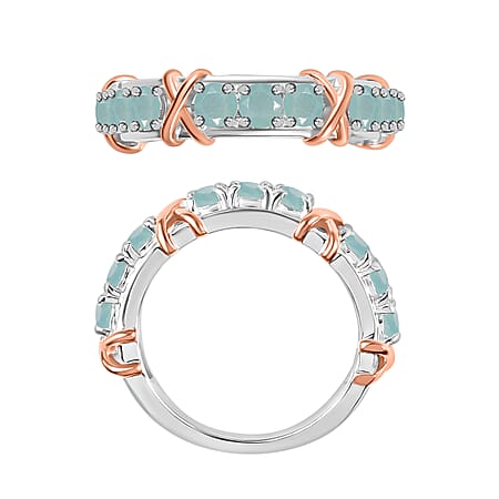 Grandidierite/1.08/Rose Gold Over Sterling Silver / 10 - Product card gallery slide 4 (10178780266809)