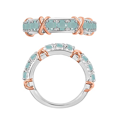 Grandidierite/1.08/Rose Gold Over Sterling Silver / 10 - Product card gallery slide 4 (10178780266809)