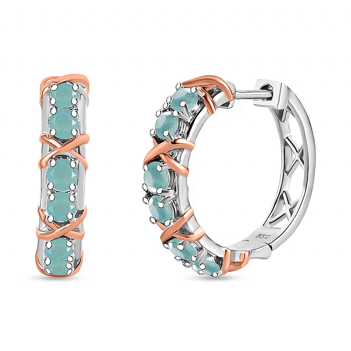 Grandidierite / Rose Gold Over Sterling Silver - Product card gallery slide 1 (10178019328313)