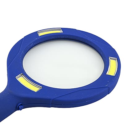 HAWK Lighted Magnifying Glass 5X (2AA Not Included)