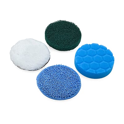 HAWK Gray and Black 7 in 1 Cleaning Brush