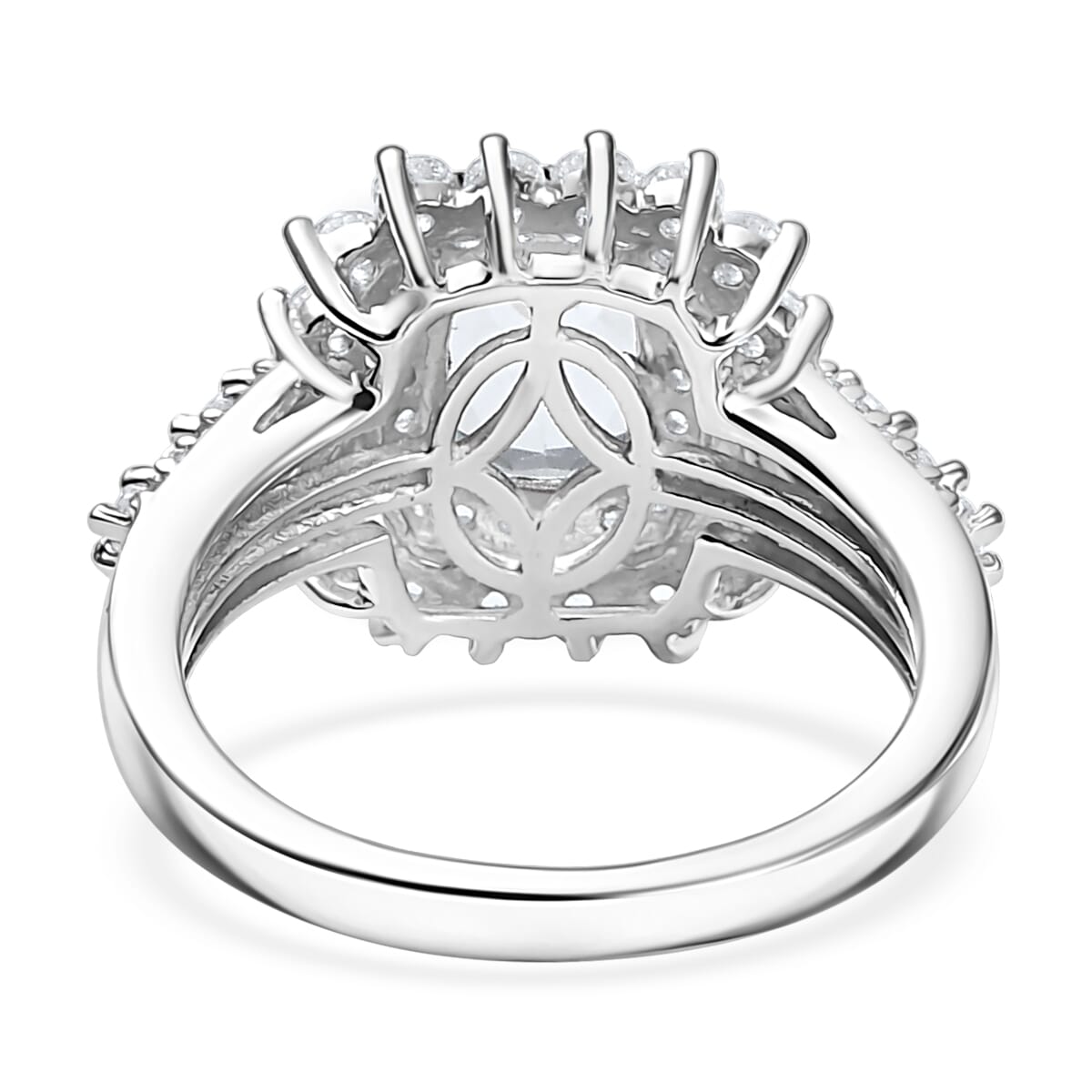 Buy D'Joy Golconda Topaz 2.90 ctw Double Halo Ring in