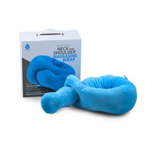 Pursonic Portable Neck & Shoulder Adjustable Massaging Wrap -Blue
