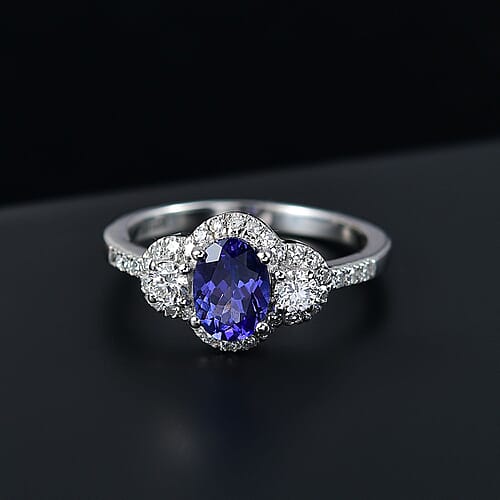 Tanzanite & Lab Grown Diamond / 10 - Product card gallery slide 2 (10178020180281)