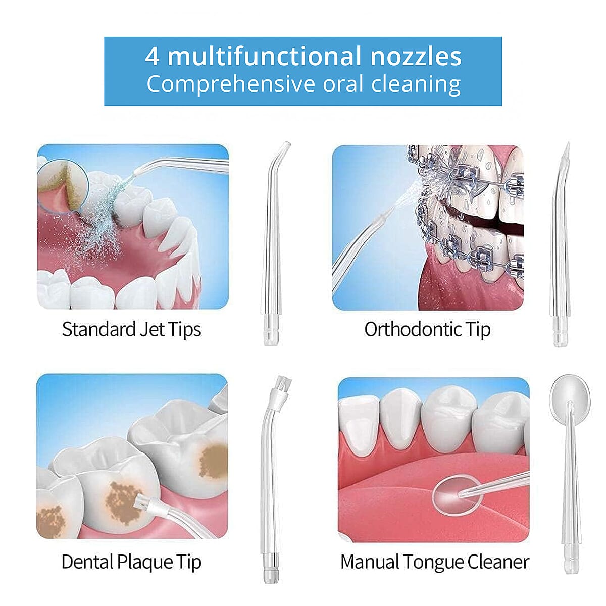 Pursonic USB Rechargeable Water Flosser - Green image number 4