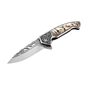 RITE EDGE Deer Folding Knife with Gift Box