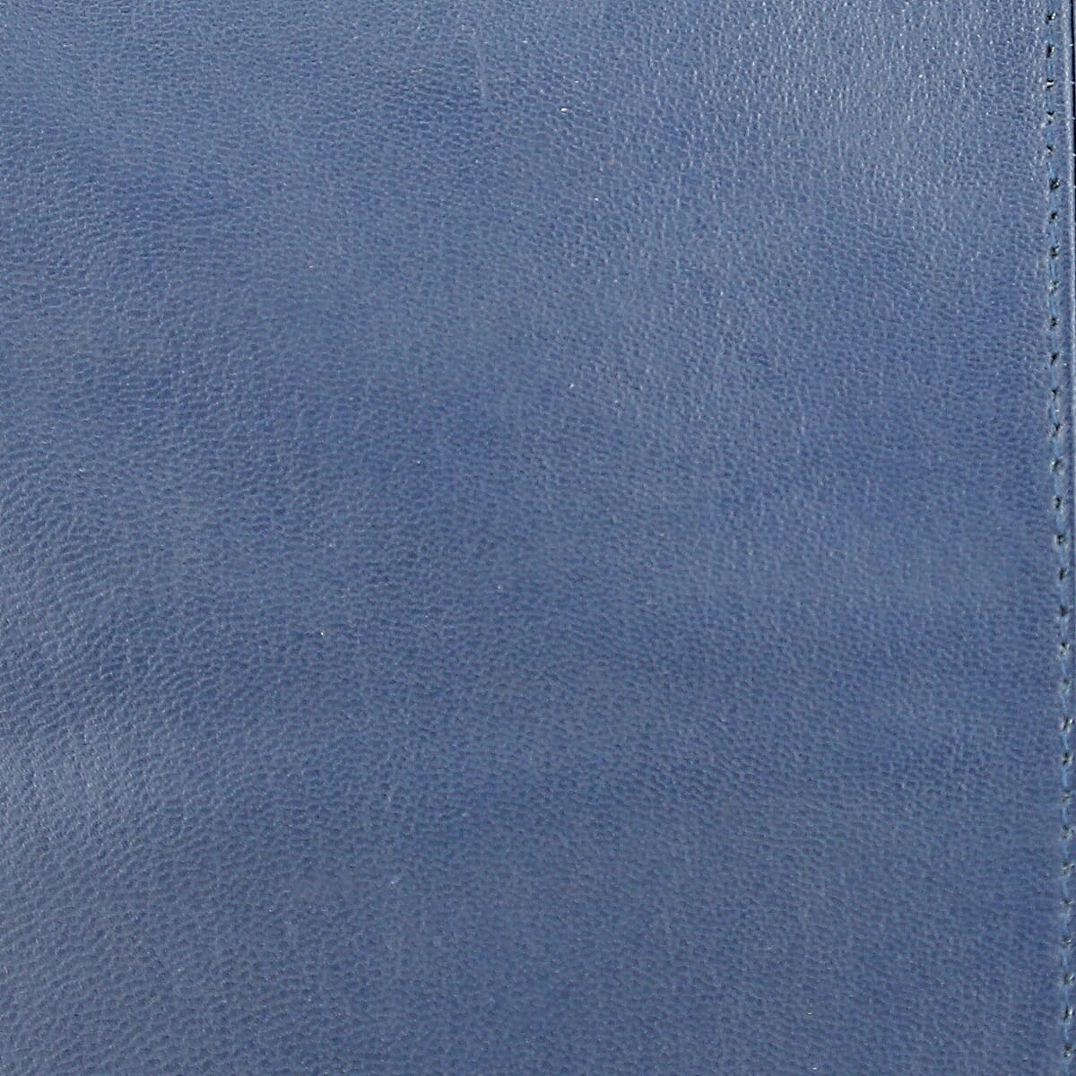 Navy Genuine Leather RFID Protected Tote Bag with Adjustable Detachable Shoulder Strap  image number 7