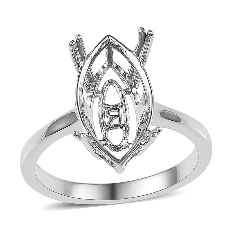 950 Platinum Ring (Size 7.0) (4.65 g)
