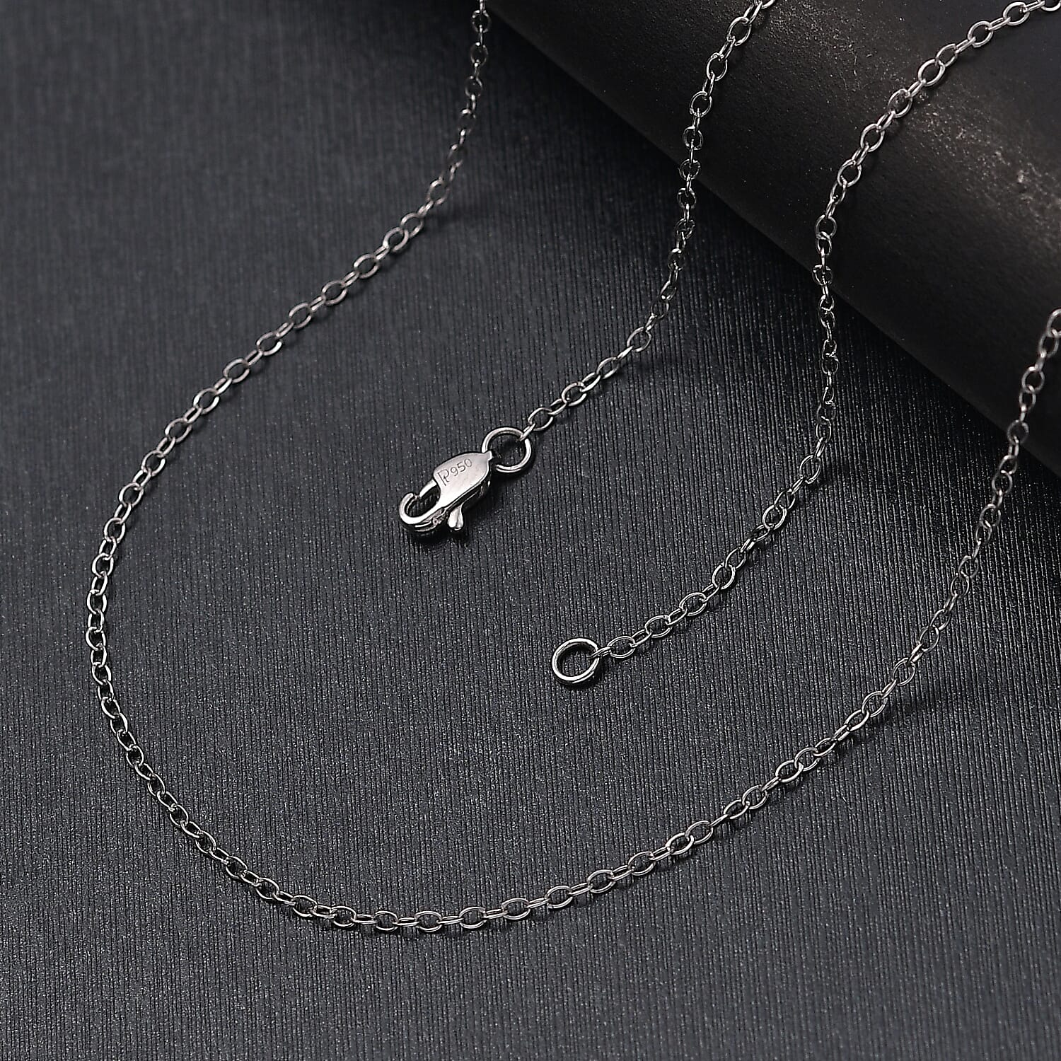 Cable Chain Necklace in 950 Platinum 2.50 Grams 20 Inches