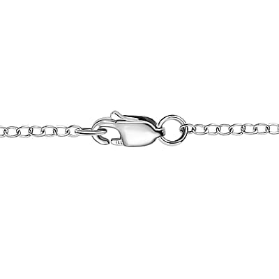 Cable Chain Necklace in 950 Platinum 2.50 Grams 20 Inches