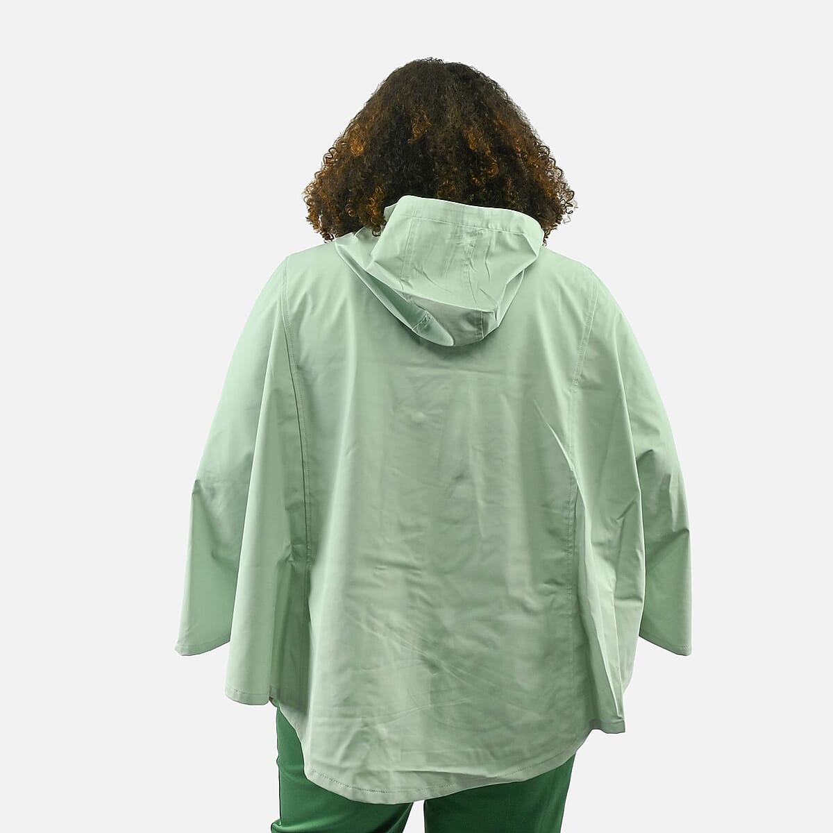 Closeout ShedRain GOGO Women's Raincoat Poncho - Dew S/M image number 1