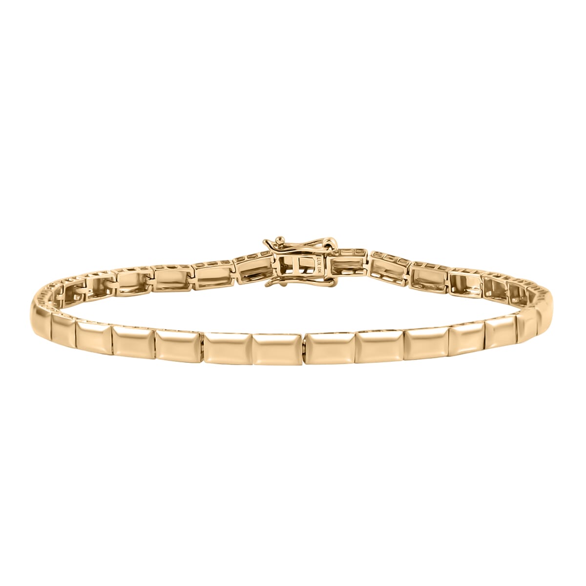 Bar Bracelet in 10K Yellow Gold (6.50 In) 5.25 Grams image number 0