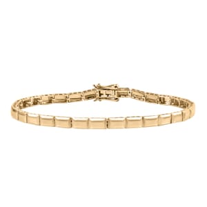 Bar Bracelet in 10K Yellow Gold (6.50 In) 5.25 Grams