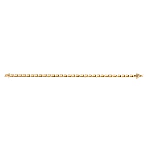 Luxoro Bar Bracelet in 10K Yellow Gold (6.50 In) 5.25 Grams