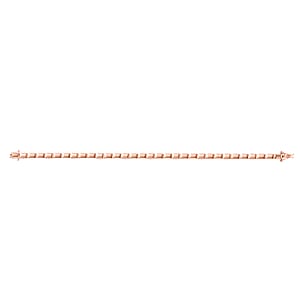Luxoro Bar Bracelet in 10K Rose Gold (7.25 In) 4.50 Grams