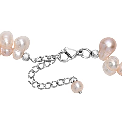 Multi Color Freshwater Pearl Bracelet (7.25 In)