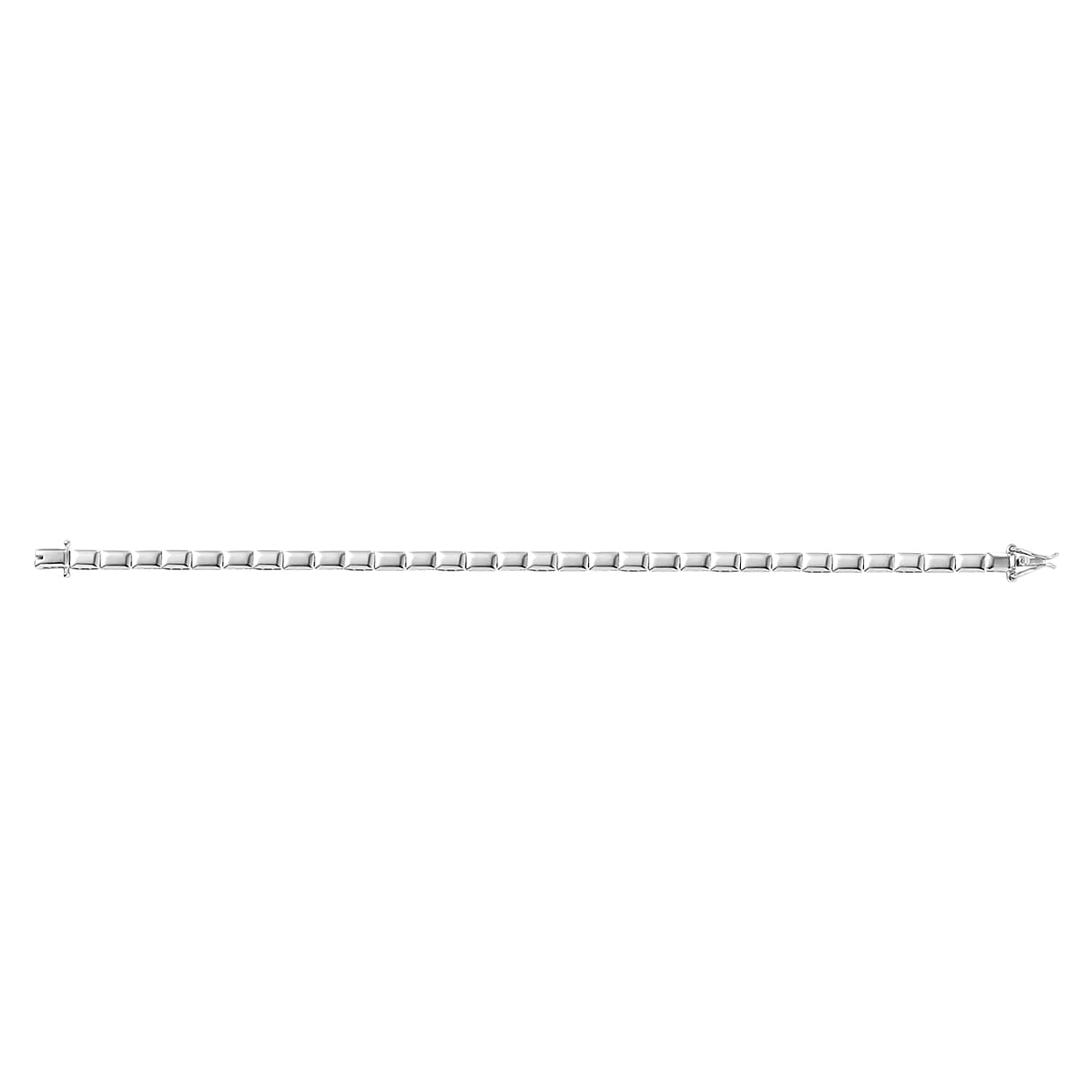 Bar Bracelet in 18K White Gold (6.50 In) 8.50 Grams (Del. in 10-12 Days) image number 3
