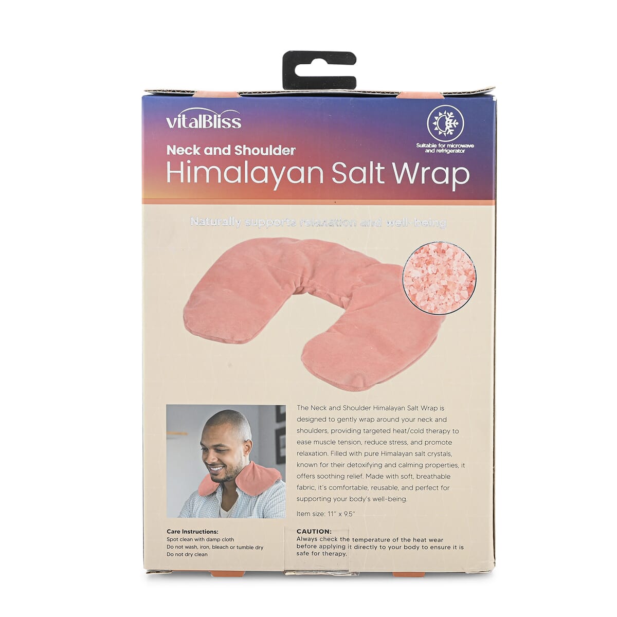 CLOSEOUT VitalBliss Himalayan Salt Neck Wrap image number 2