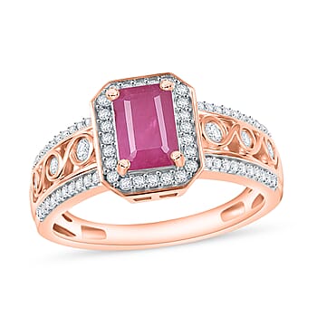 Ruby/2.54/Rose Gold Over Sterling Silver / 10 - Product card gallery slide 1 (10178781544761)